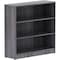 Lorell 3 SHELF-BOOKCASE, WCHAR LLR69626 - alternate 1